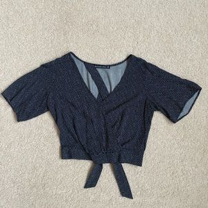 Abercrombie Tie-Back Top